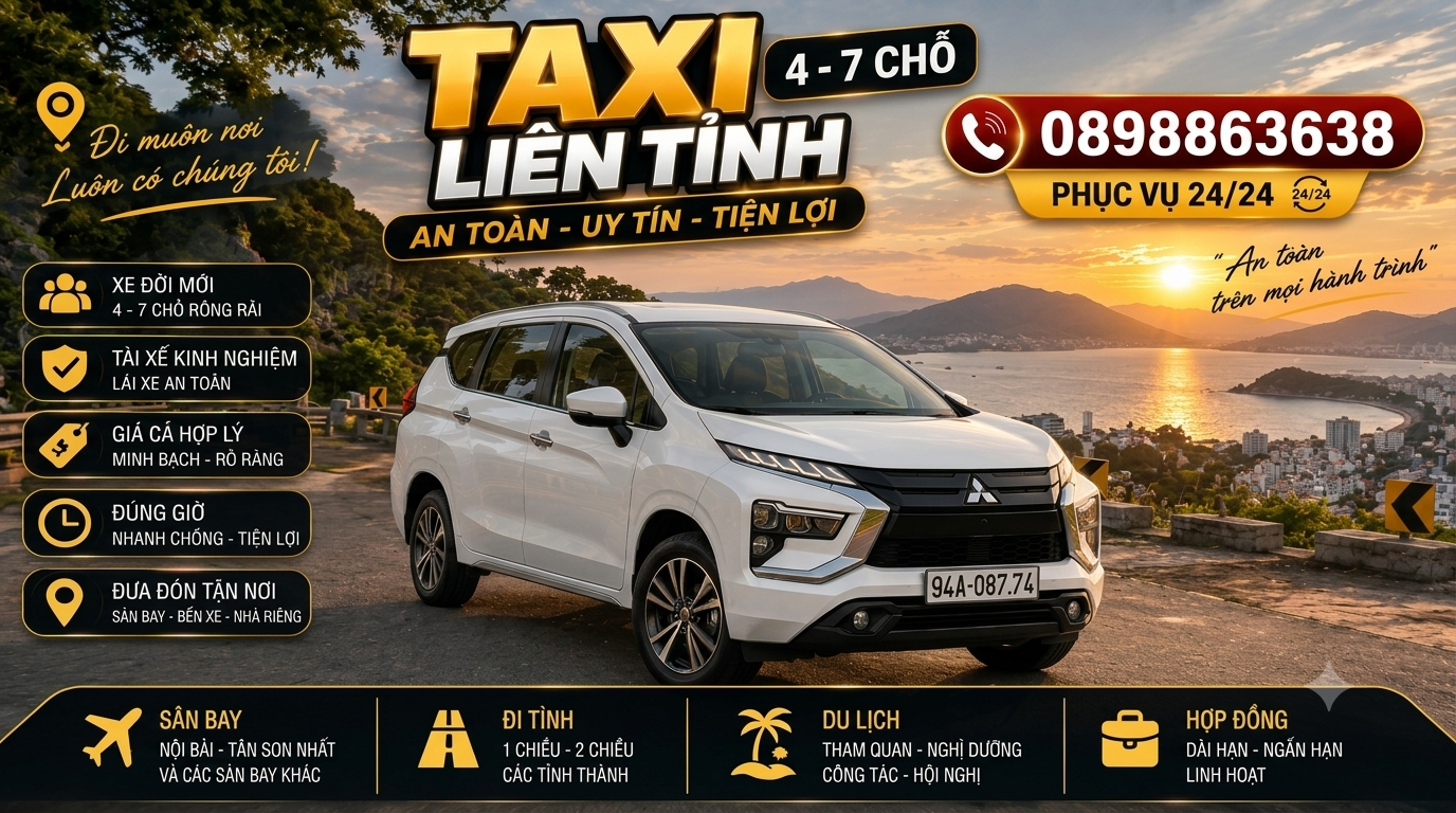 Xe đưa đón Sóc Trăng 24/24